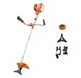 Motocoasa Ruris RR400, 2.8CP, 41.2CC, 2 timpi, taiere 255mm, cutit 3T, Autocut