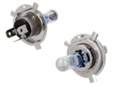 Lampă Auto ELTA P43t H4 Albastră Transparentă 12V 60/55W Bec x2 EBH4150TR