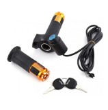 Acceleratie bicicleta / scuter electric (cu indicator de voltaj si cheie)