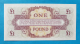 1 Pound British armed forces - One pond - Bancnota SUPERBA - UNC