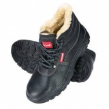 Bocanci din piele, marime 42, imblaniti, bombeu metalic, clasa de protectie S3SRC, Lahti Pro, L3030342