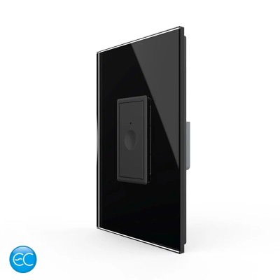 Intrerupator Simplu cu Touch Livolo cu Rama Din Sticla 1M, Zigbee EC SmartElectro IntelligentHouse foto
