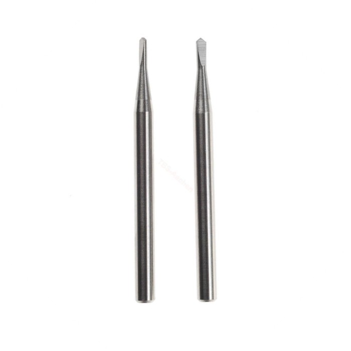 Set burghie din Tungsten-Carbid, Proxxon 28320, 1.0 si 1.2mm