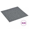 VidaXL Plăci de pardoseală autoadezive, 20 buc., gri, PVC, 1,86 m²