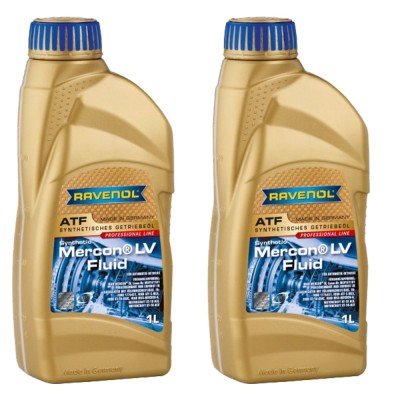 Pachet 2 litri ulei Ravenol ATF Mercon LV Fluid pentru transmisie automata foto