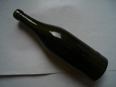 Sticla veche Monopolul alcoolului, 500 ml, verde, stare buna foto
