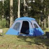 VidaXL Cort de familie 6 persoane albastru, setare rapidă impermeabil 94295
