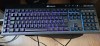 Tastatura Corsair K55 RGB MECANICA GAMING ILUMINATA, Cu fir, USB
