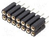Conector 14 pini, seria {{Serie conector}}, pas pini 2.54mm, FISCHER ELEKTRONIK - BL6.14Z