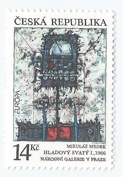 |Cehia, Europa CEPT, 1993, MNH