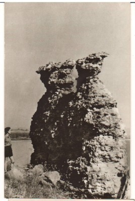 CPIB 22078 - CARTE POSTALA - TURNU SEVERIN. RUINELE PODULUI LUI TRAIAN foto