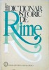Dictionar Istoric de Rime - Olimpia Berca, Editura Stiintifica 1983, Carte veche limba romana