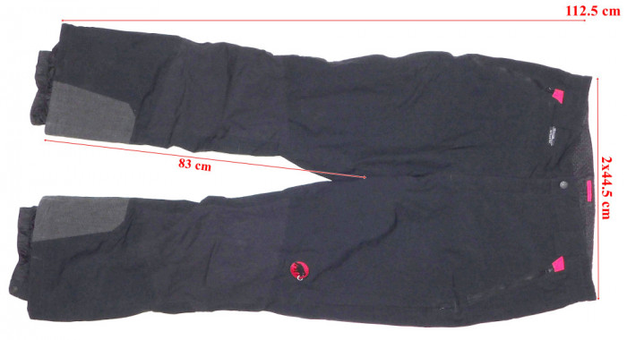 Pantaloni schi Mammut Schoeller ventilatii barbati marimea 52(L)