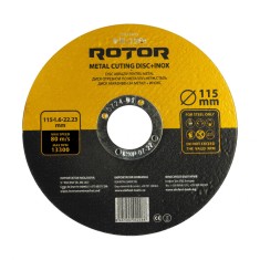 Disc abraziv pentru metal+inox ROTOR 115*1,6*22, 23 Innovative ReliableTools foto