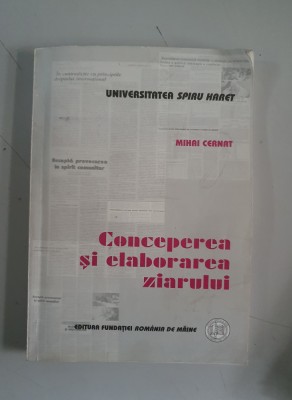Mihai Cernat - Conceperea si elaborarea ziarului foto
