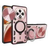 Husa Oppo Reno12 F 5G Techsuit CamGuard Pro, roz auriu
