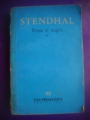 HOPCT ROSU SI NEGRU/ STENDHAL /VOL I 1965 - 309 PAGINI