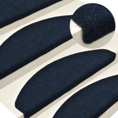 Gossi covorase scari autoadezive 15 buc bleumarin 56x17x3 cm punch
