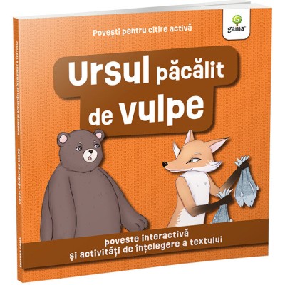 Ursul pacalit de vulpe/ Povesti pentru citire activa foto