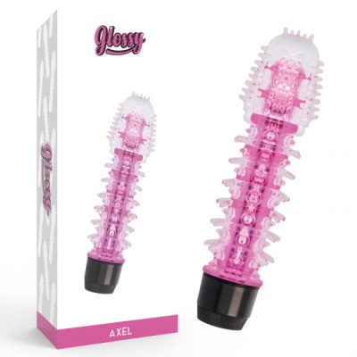 GLOSSY - AXEL VIBRATOR PINK foto