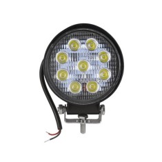 Proiector LED Auto Offroad 27W/12V-30V, 1800 Lumeni, Rotund JBM