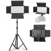 Panou Bi-Color 800 LED, trepied 160 cm inclus, Dactylion