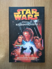 MATTHEW STOVER - STAR WARS. RAZBUNAREA SITH (2005, editie cartonata) foto