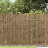 VidaXL Gard de grădină, 600x100 cm, stuf