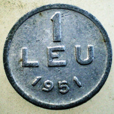 1.813 ROMANIA RPR 1 LEU 1951