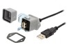 Cablu-adaptor USB A USB 2.0 IP65 3m