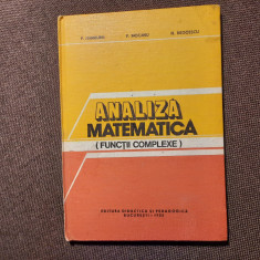 Analiza Matematica Functii Complexe - P.hamburg P.mocanu N.negoescu