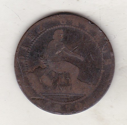 bnk mnd Spania 10 centimos 1870