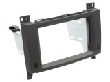 Cadru Radio ACV Mercedes 2 DIN Negru Rubber-Touch 381190-37-2
