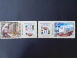 2008 - Romania -Romania - Kuweit - serie + cele 2 colite