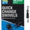 Vartej Rapid Preston Quick Change Swivels Medium