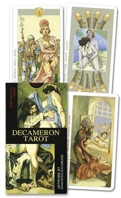 Ls Decameron Tarot Deck: Boxed Card Set with Booklet [With Instruction Booklet] foto