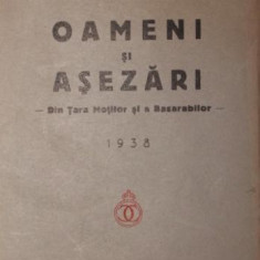OAMENI SI ASEZARI-DIN TARA MOTILOR SI A BASARABILOR - 1938