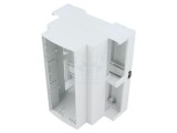 Carcasă ABS gri pentru șină DIN 89x106x65mm