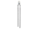 LED 3mm Turquoise 800mcd 20&deg; Convex 3.5-4V 2.5mm
