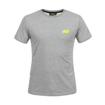 Valentino Rossi tricou de bărbați grey logo VR46 yellow Core - XS foto