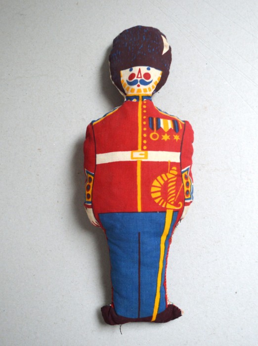 "Buckingham Palace Guard" papusa de carpa Anglia 1964