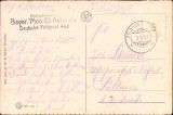 HST CP74 Carte poștală germană 1917 Deutsche Feldpost 402, Circulata, Printata