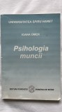 PSIHOLOGIA MUNCII - IOANA OMER