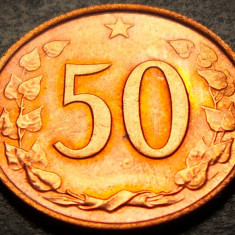 Moneda 50 HALERU - RS CEHOSLOVACIA, anul 1969 *cod 4212 = RAR NECIRCULATA!