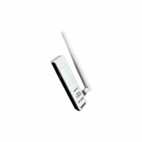 Adaptor retea wireless TP-Link WN722N , 150 Mbps , USB , Alb