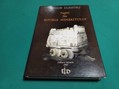 PAGINI DIN ISTORIA MINERITULUI - FODOR DUMITRU / 2005 * 3 3 2