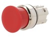 Comutator apăsare 22mm roșu