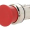 Comutator apăsare 22mm roșu