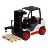 Vehicul Stivuitor Jucărie, Palet, Sunet și Lumină, Plastic, Baterii Incluse, Negru/Roșu, 3+ Ani