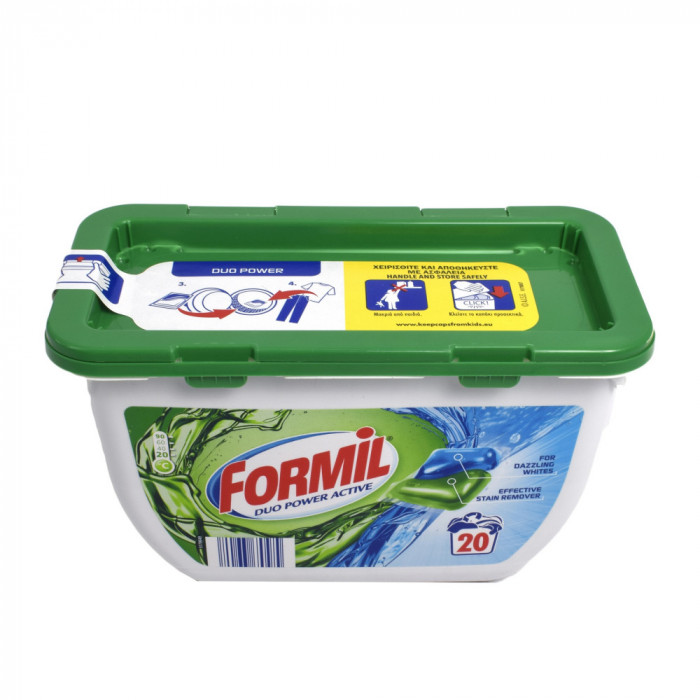 Detergent capsule duo, 20 spalari ,Formil